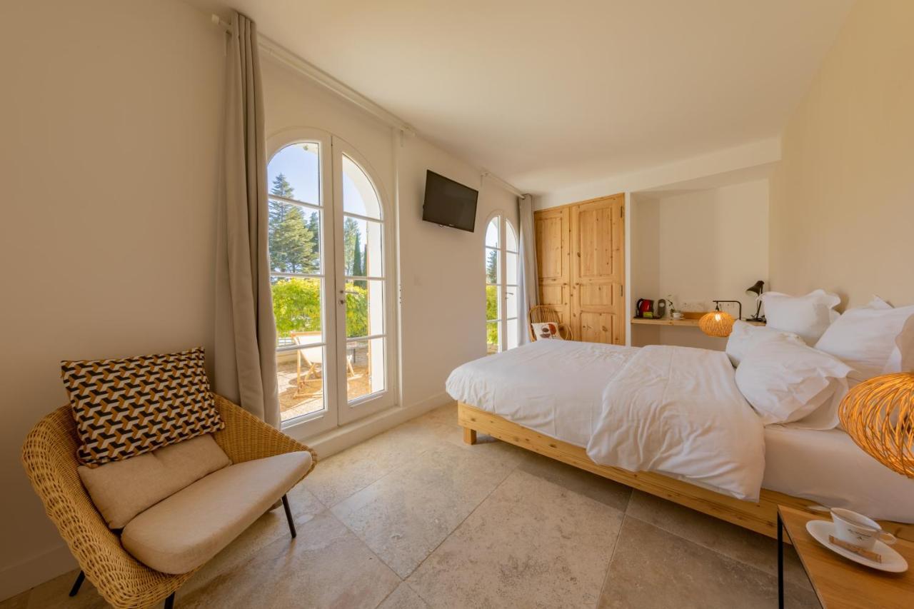 Moulin De La Roque Hotell Althen-des-Paluds Eksteriør bilde